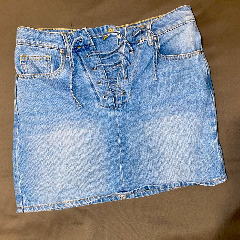 Forever 21 Denim Jean Skirt
